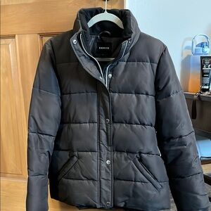 Express Women's Black Puffer Jacket